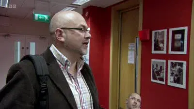 Screenshot: And what's happened to Phil? Don't get me wrong, I like it, but I'm not seeing him in man-made fibres.