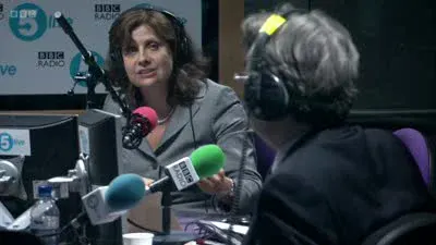 Screenshot: How perfect. Who should walk in...?