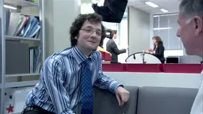 Screenshot: Don't you worry about me, Olly. I've got contacts.