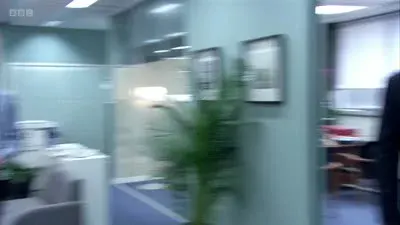 Screenshot: She's just been doing an interview.