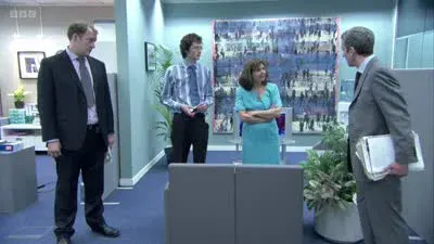 Screenshot: Hello, Malcolm. You look a bit tired. You look incompetent.