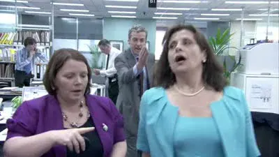 Screenshot: Look at that gait. That's fucking class. Nicola Murray is back.