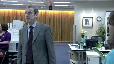 Screenshot: "The prime minister is the right man FOR the moment."