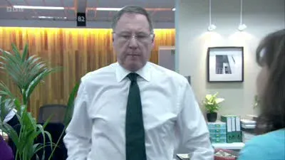 Screenshot: He's not standing, don't be silly. Tell her. Put her out of her misery.