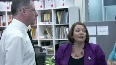 Screenshot: Look at this, takeaway and a fight.