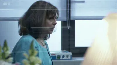 Screenshot: Upset? No. He wants me to stand.