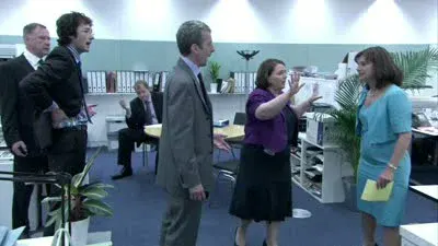 Screenshot: Just let me try and communicate here.