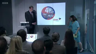 Screenshot: Hello. Hi. No need to stand, as the PM said to me this morning.