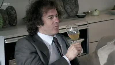 Screenshot: So you're not currying favour, then? SHE LAUGHS