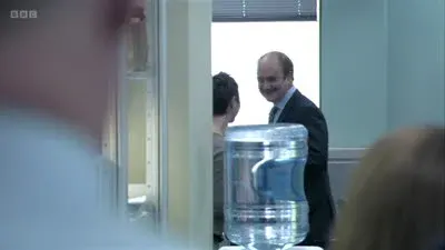 Screenshot: That's Reg bloody Varney, all stops to electoral oblivion, ding-ding.