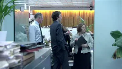 Screenshot: Get into my office, come on, it'll buy us a bit of time.