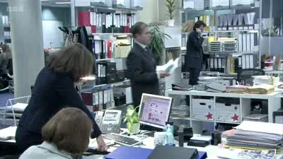 Screenshot: Really, because Nicola's got that baffled, panicky look like a child on a ghost train.