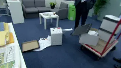 Screenshot: Well, that's given us an unexpected head start, well done.