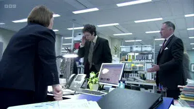 Screenshot: Hello... Hello, Mr Murray.
