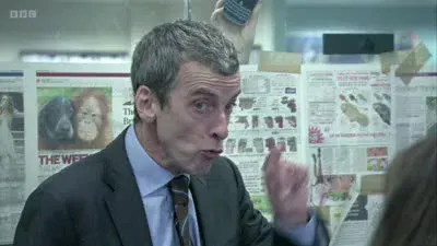 Screenshot: Right now, some photos in the papers of a very boring man with tight white shorts is going to be a