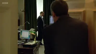 Screenshot: need to talk to you. One second, please.