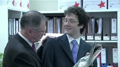 Screenshot: Elderly aide?