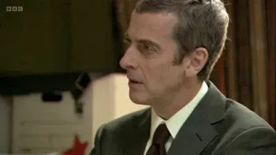 Screenshot: So there's no point in getting angry, because the show is over.