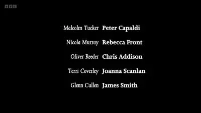 Screenshot: What? Tape the telly... Tucker's gone! He's resigned.