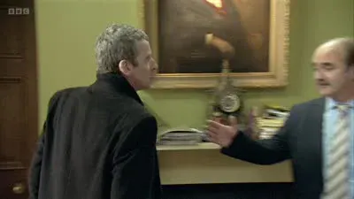 Screenshot: I didn't ask you to come back in. Would you leave my office, please?