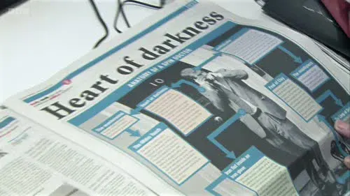 Screenshot: That's what we masters of
the dark arts call a blip.