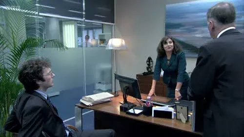 Screenshot: I mean, if you've been offered
a job, we better start
looking around ourselves.