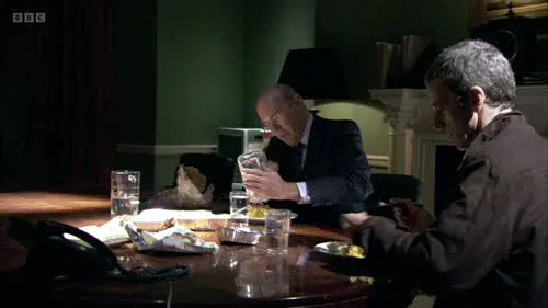 Screenshot: The thing is, Malcolm, your
departure has basically precipitated
a call to arms, in effect.