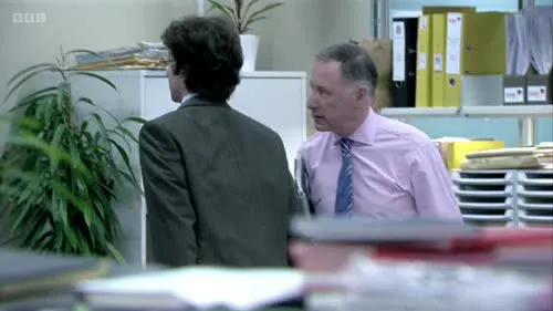 Screenshot: I don't know. (Is he flirting?)