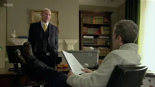 Screenshot: And you've pissed on that biscuit
and I've got to eat it. Well,
I will not eat the pissy biscuit!