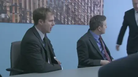 Screenshot: No. Mannion is announcing Silicon Playgrounds on Stewart's orders.