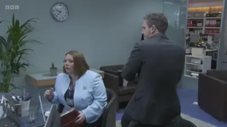 Screenshot: Sorry, I don't think I'll be able to get that cleared before six