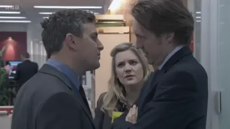 Screenshot: Give him this, final list of staff cuts. Needs his signature.