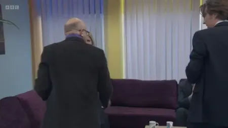 Screenshot: No, I'm erm, I am... I'm going to go and rest my eyes on the river.