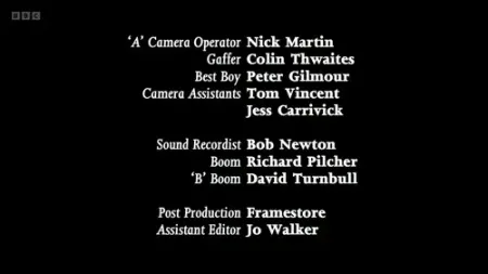 Screenshot: I'm sorry Tina I'm going to have to turn round.