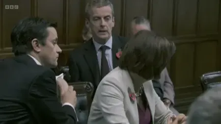 Screenshot: Could you not, talk behind my back? Thank you. Sorry.