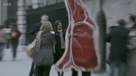 Screenshot: Are you for the chop, Mrs Murray? Oh, it's a chop!