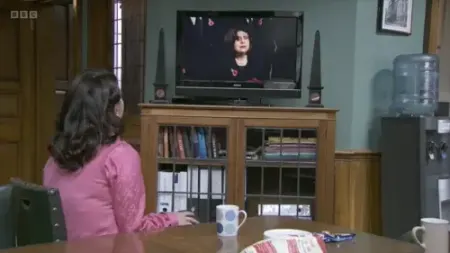 Screenshot: She's flustered, isn't she?