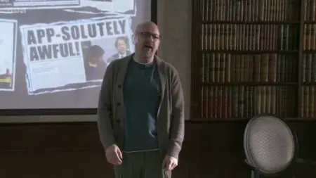 Screenshot: or shall we try and get some solutions on their feet?