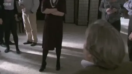 Screenshot: Actually we can all sit down now. Thanks, Peter.