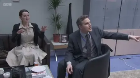 Screenshot: Er, listen is there a problem with me being here?