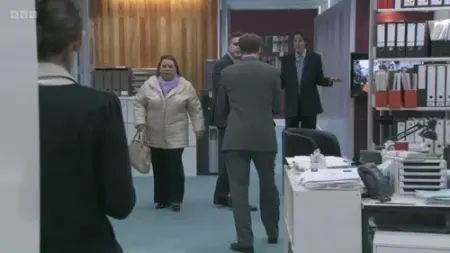 Screenshot: Who's that? No-one. Ah, Minister, sorry.