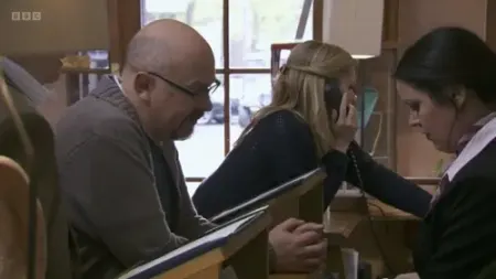 Screenshot: Your name, sir? It's Stewart. Stewart...? Stewart Pearson.