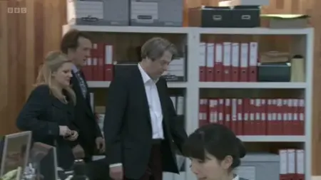 Screenshot: Get him a tie, a bland one. Glenn, one of yours, yeah?