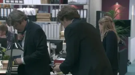 Screenshot: Jesus, what were you guys doing at the hotel? There's a picture of you on a slide.