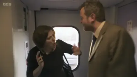 Screenshot: Go away, stop molesting us.