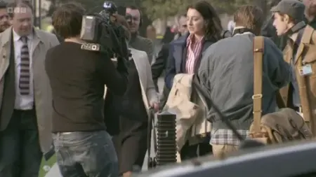 Screenshot: She won't be answering any questions at this time, thank you.