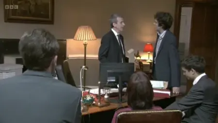 Screenshot: and to present him with this as a means of getting him