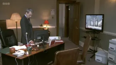 Screenshot: '..the whole enquiry into the whole culture of leaking...'