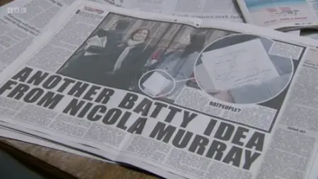 Screenshot: Quiet Batpeople on every fucking paper!