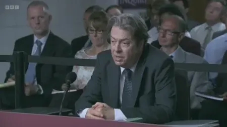 Screenshot: and shouting abuse through a loudhailer.